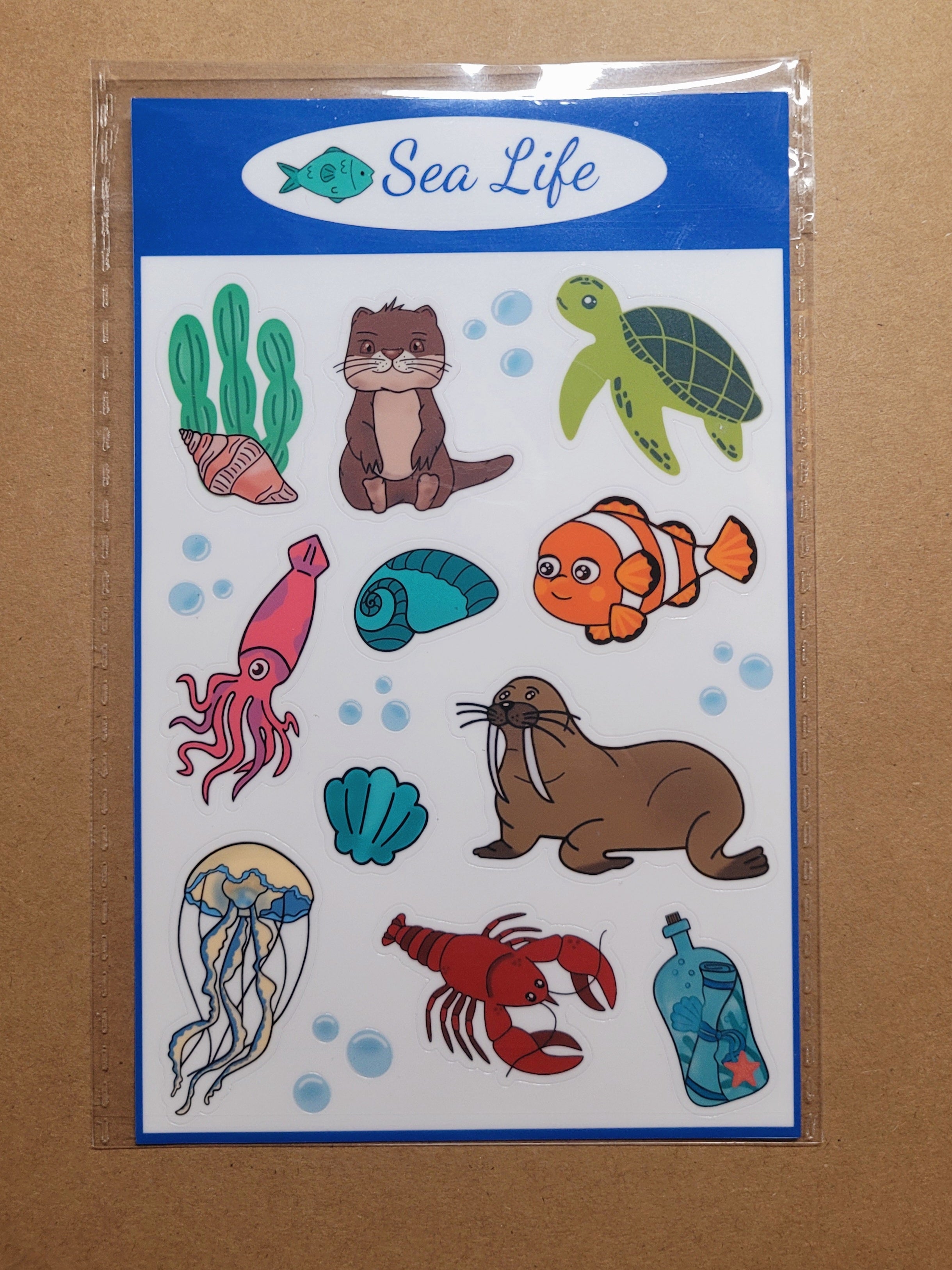 Sticker Sea Life 2