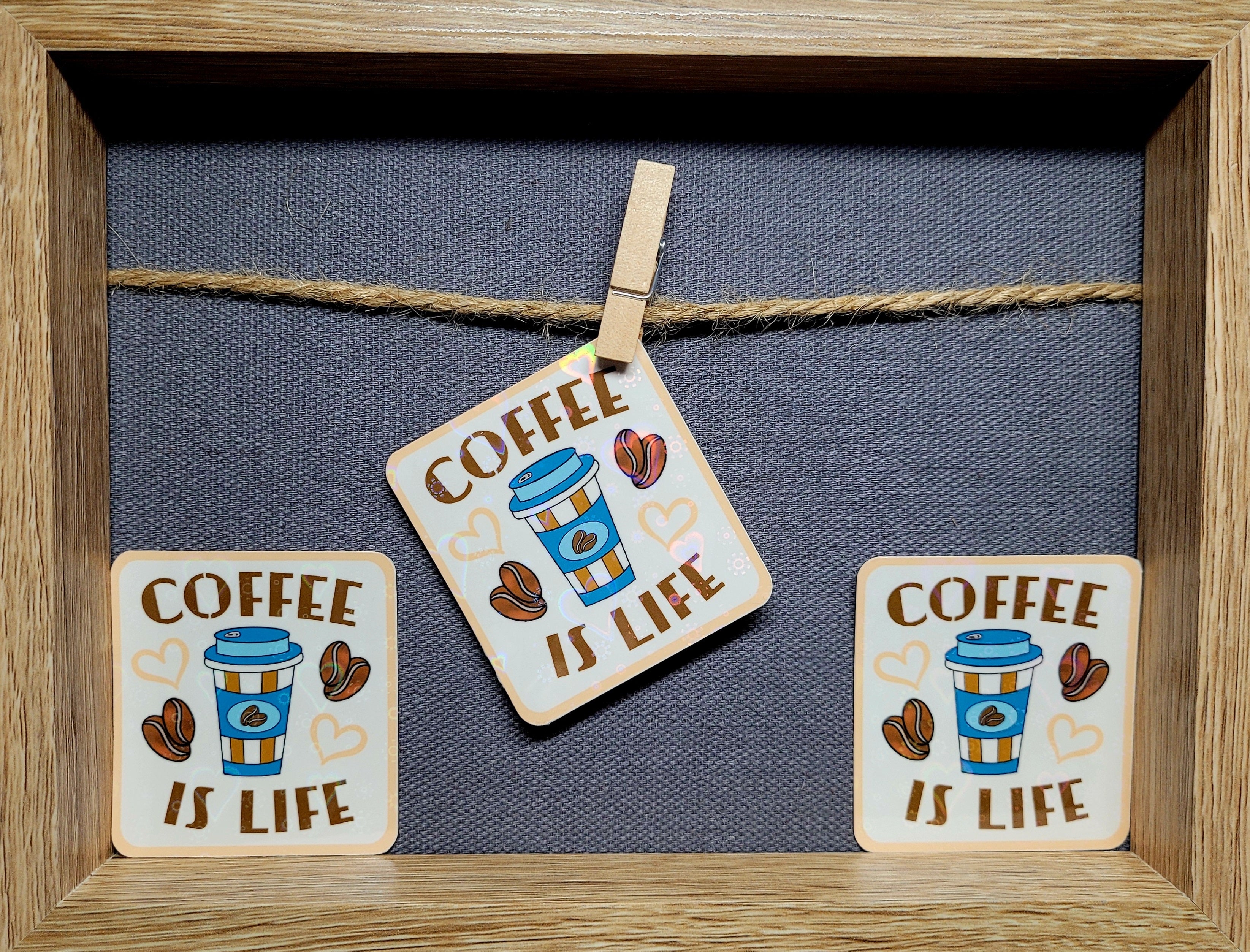 Sticker Coffee is life