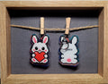 Acryl-Schlüsselanhänger Bunny