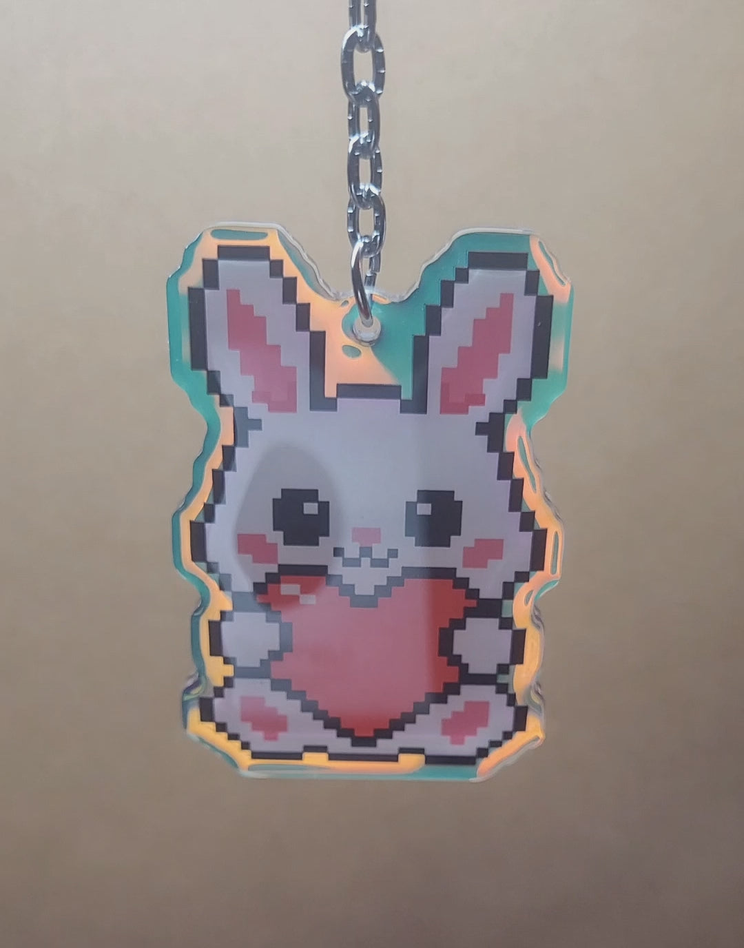 Acryl-Schlüsselanhänger Bunny